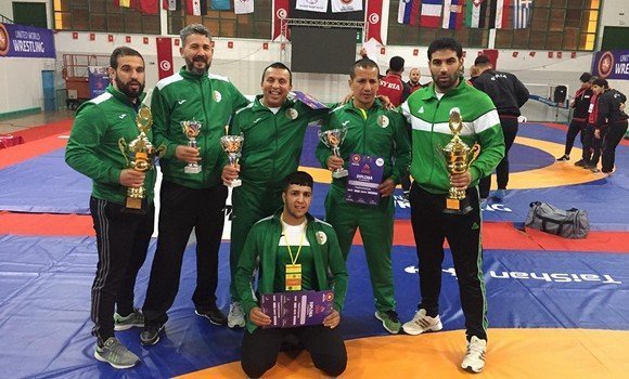 Equipe_Algerienne_Lutte